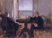 Edouard Manet, Manet-s Family at home in Arachon